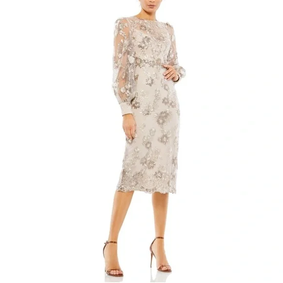 sachin and babi light blue dress Heather Satin Dress